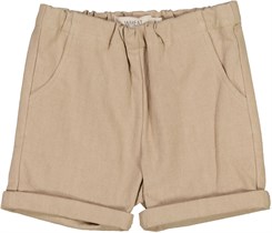 Wheat shorts Luca - Dark sand